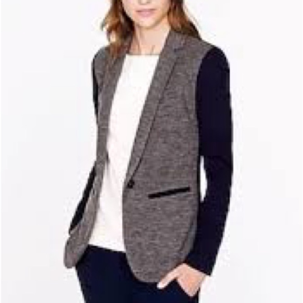 J. Crew Gray/NavyWomen's Blazer